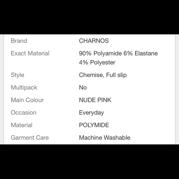 {2/$40} CHARNOS Superfit Multiway Bra Slip - Picture 7 of 13